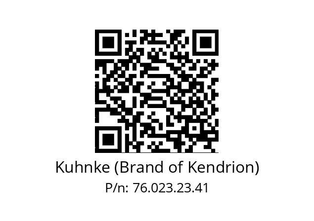   Kuhnke (Brand of Kendrion) 76.023.23.41