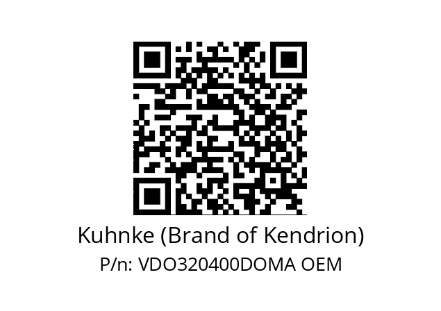   Kuhnke (Brand of Kendrion) VDO320400DOMA OEM