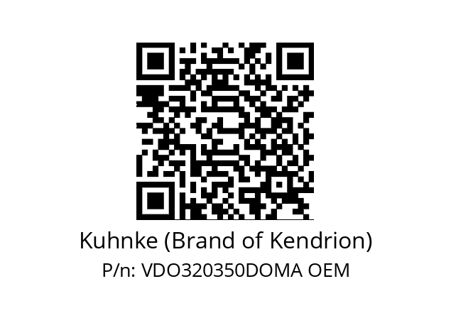   Kuhnke (Brand of Kendrion) VDO320350DOMA OEM