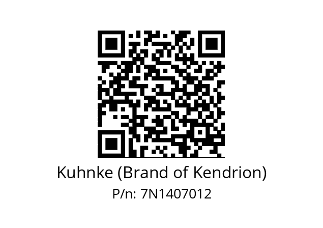   Kuhnke (Brand of Kendrion) 7N1407012