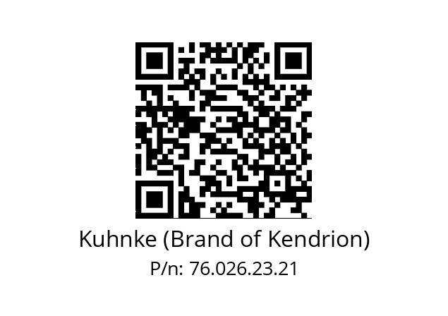   Kuhnke (Brand of Kendrion) 76.026.23.21