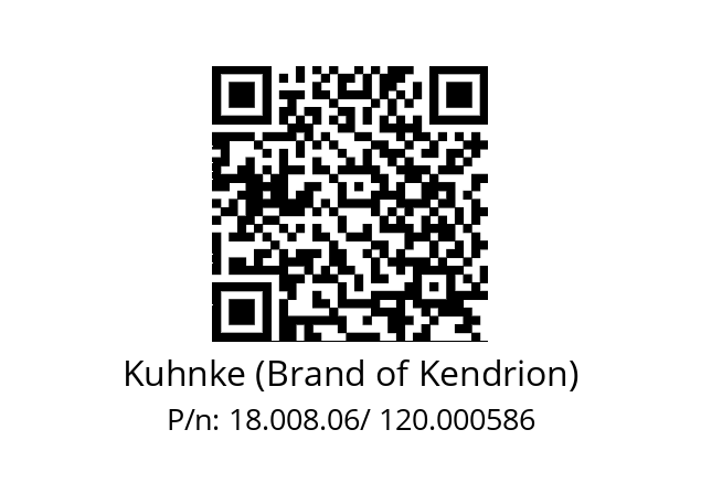   Kuhnke (Brand of Kendrion) 18.008.06/ 120.000586