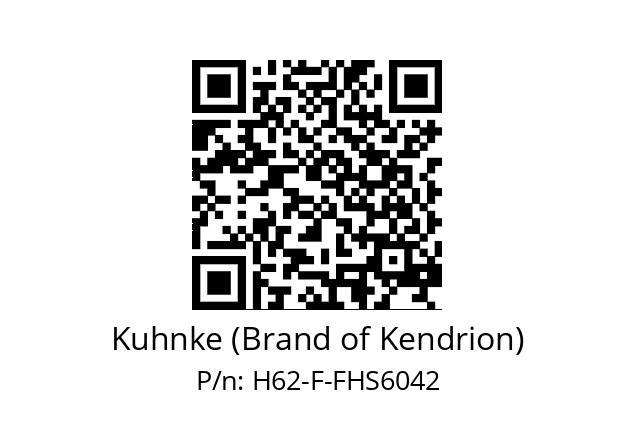   Kuhnke (Brand of Kendrion) H62-F-FHS6042