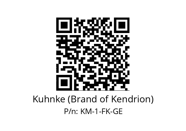   Kuhnke (Brand of Kendrion) KM-1-FK-GE