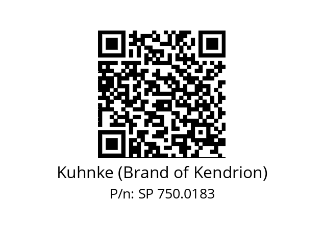   Kuhnke (Brand of Kendrion) SP 750.0183