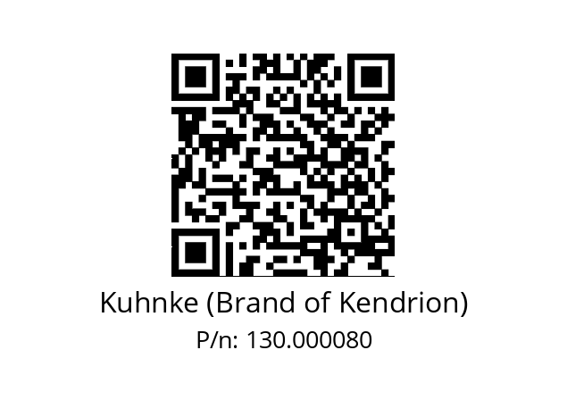   Kuhnke (Brand of Kendrion) 130.000080