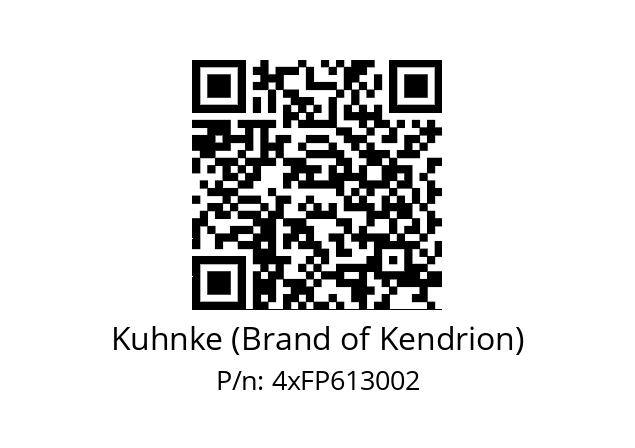   Kuhnke (Brand of Kendrion) 4xFP613002