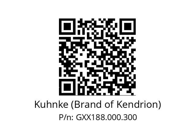   Kuhnke (Brand of Kendrion) GXX188.000.300