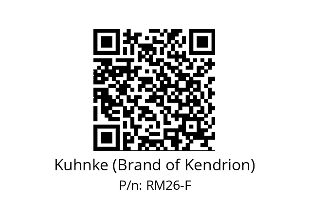   Kuhnke (Brand of Kendrion) RM26-F