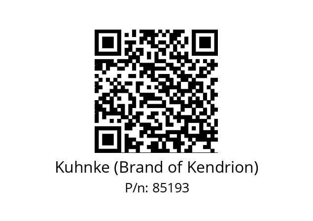   Kuhnke (Brand of Kendrion) 85193