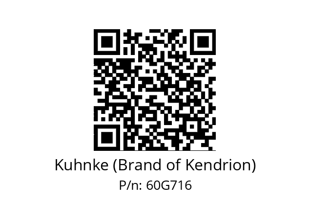   Kuhnke (Brand of Kendrion) 60G716