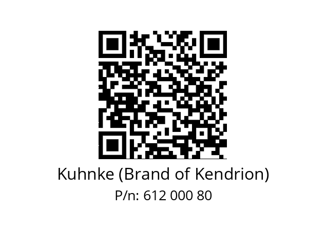   Kuhnke (Brand of Kendrion) 612 000 80