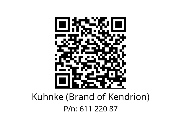   Kuhnke (Brand of Kendrion) 611 220 87