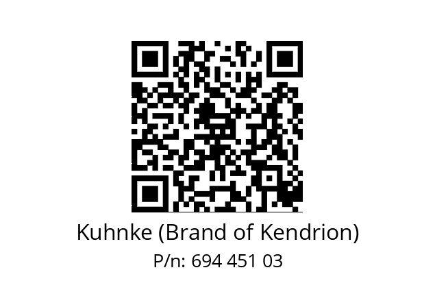   Kuhnke (Brand of Kendrion) 694 451 03