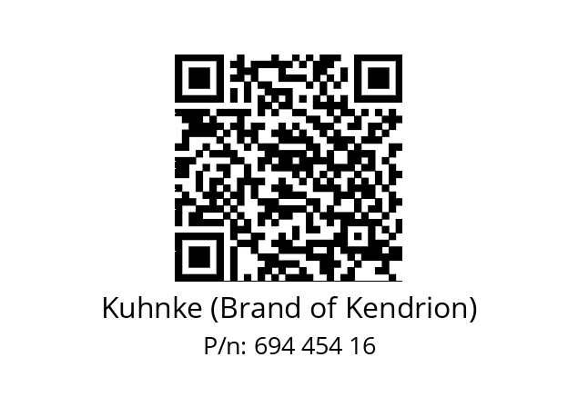   Kuhnke (Brand of Kendrion) 694 454 16