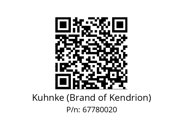   Kuhnke (Brand of Kendrion) 67780020