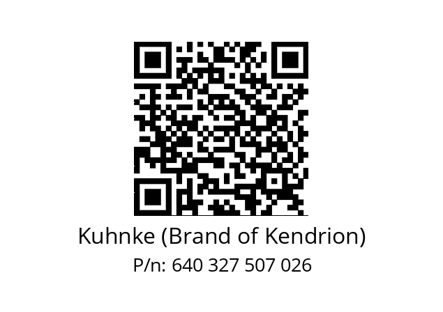   Kuhnke (Brand of Kendrion) 640 327 507 026