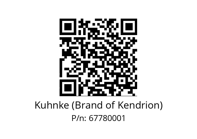   Kuhnke (Brand of Kendrion) 67780001