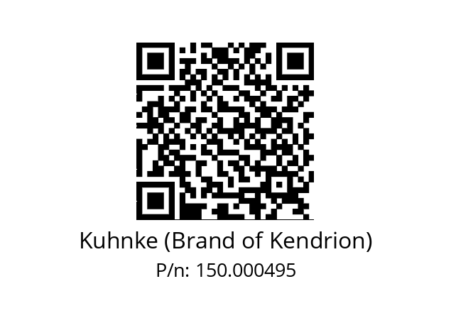  12160    Kuhnke (Brand of Kendrion) 150.000495