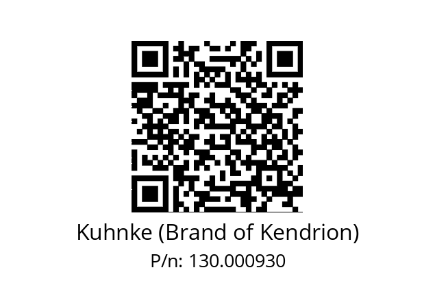   Kuhnke (Brand of Kendrion) 130.000930