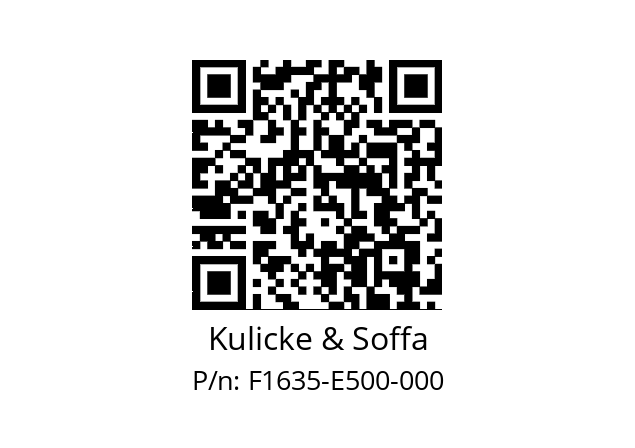   Kulicke & Soffa F1635-E500-000