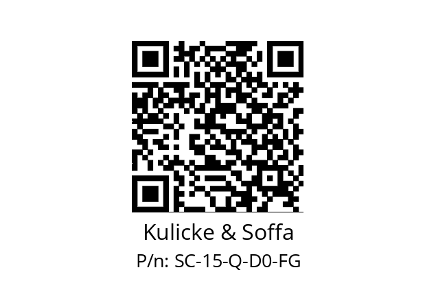   Kulicke & Soffa SC-15-Q-D0-FG