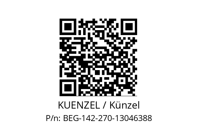   KUENZEL / Künzel BEG-142-270-13046388