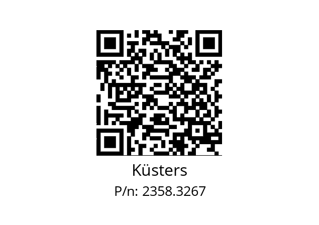   Küsters 2358.3267