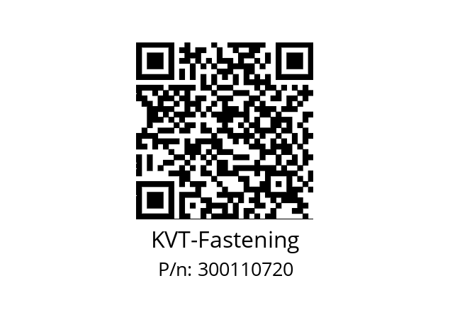   KVT-Fastening 300110720