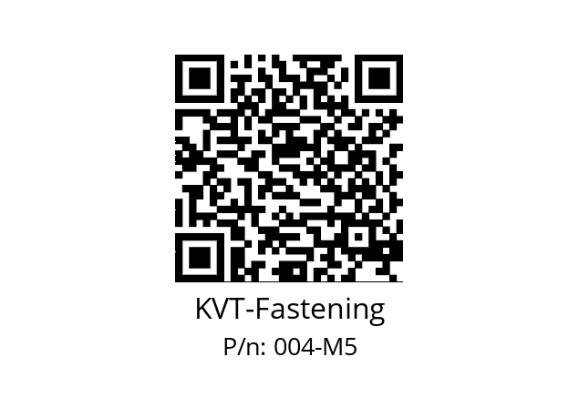   KVT-Fastening 004-M5