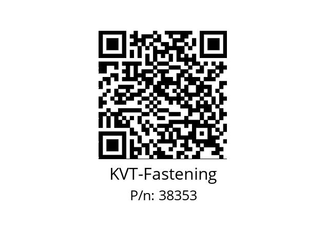  300104916 KVT-Fastening 38353