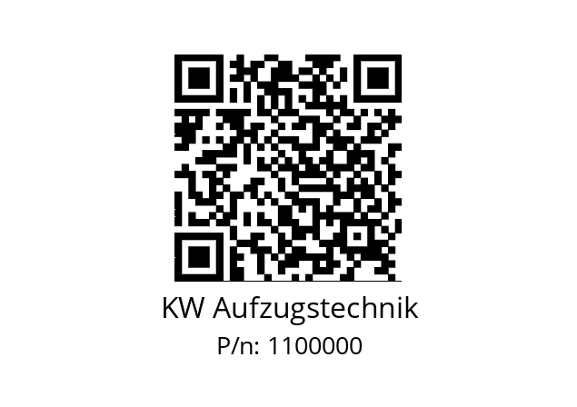   KW Aufzugstechnik 1100000