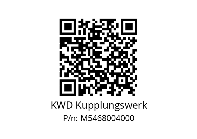   KWD Kupplungswerk M5468004000