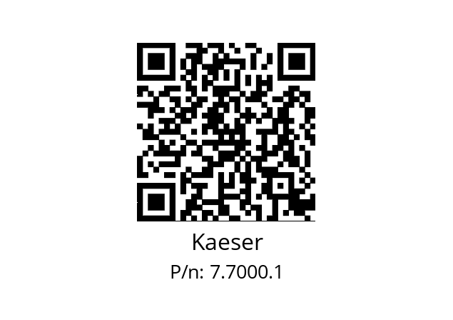   Kaeser 7.7000.1