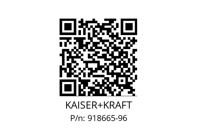   KAISER+KRAFT 918665-96