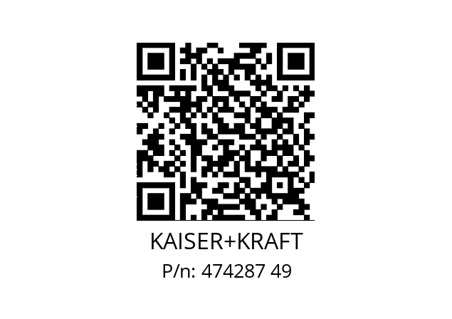   KAISER+KRAFT 474287 49