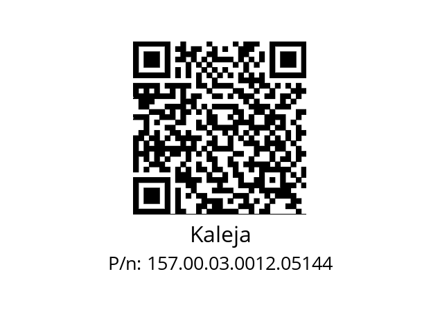   Kaleja 157.00.03.0012.05144