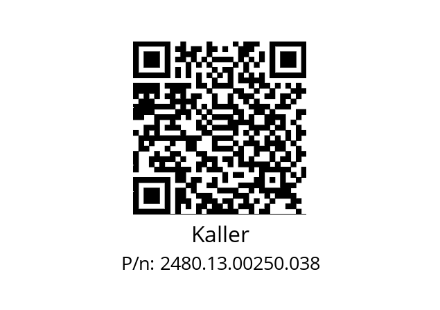   Kaller 2480.13.00250.038