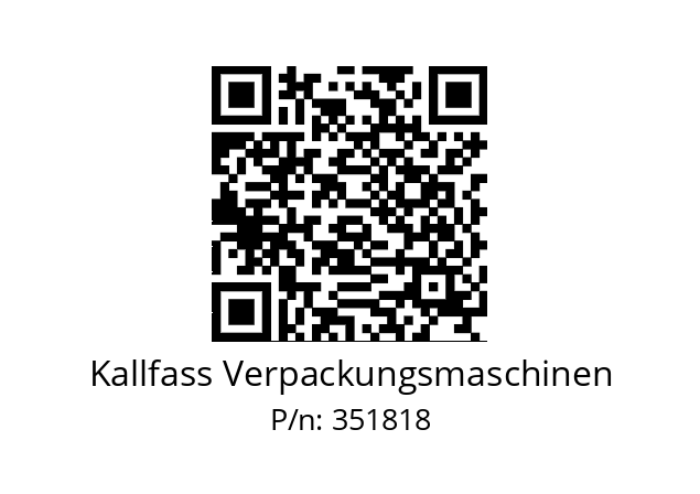   Kallfass Verpackungsmaschinen 351818