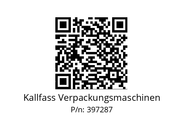   Kallfass Verpackungsmaschinen 397287