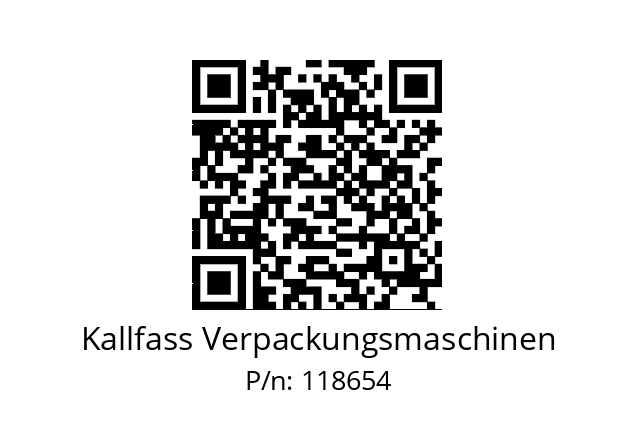   Kallfass Verpackungsmaschinen 118654