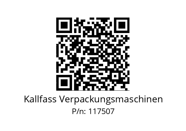   Kallfass Verpackungsmaschinen 117507