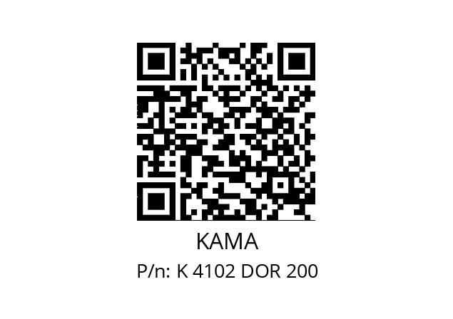   KAMA K 4102 DOR 200