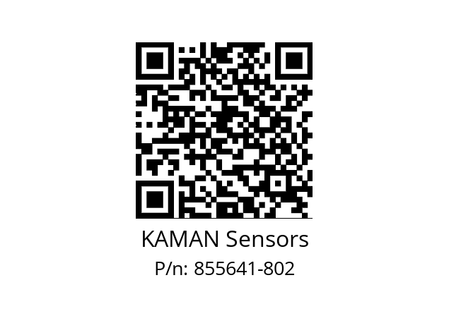  1003408 KAMAN Sensors 855641-802