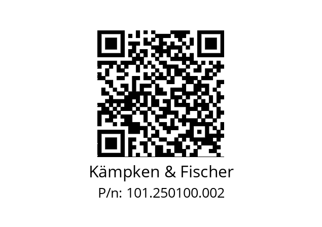   Kämpken & Fischer 101.250100.002