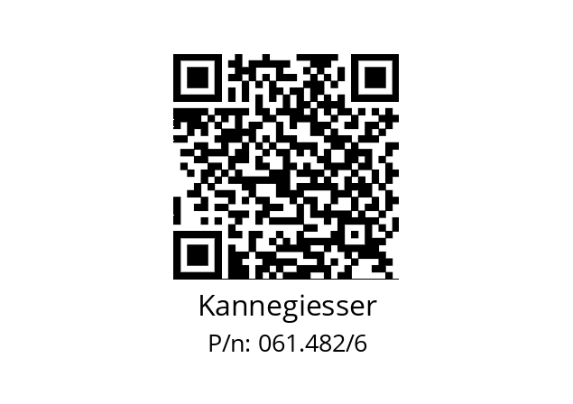   Kannegiesser 061.482/6