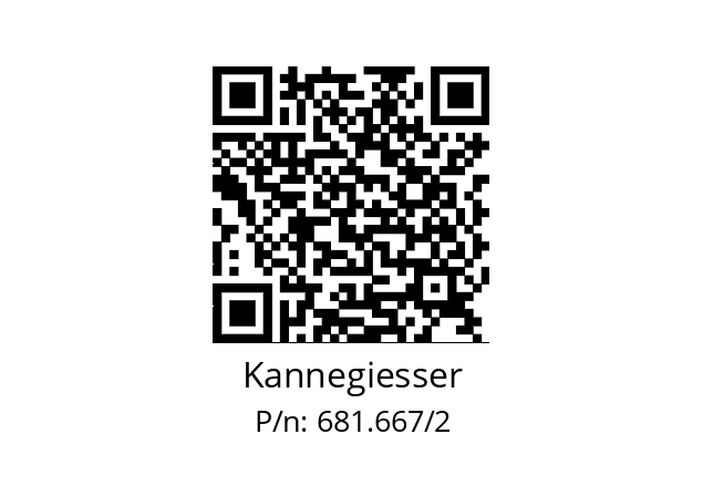   Kannegiesser 681.667/2