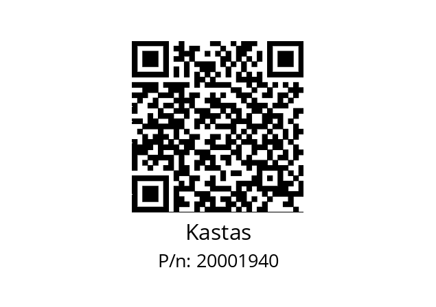   Kastas 20001940