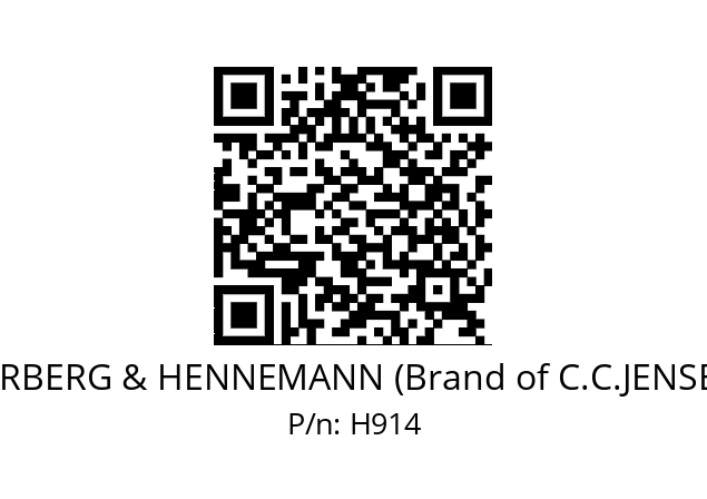   KARBERG & HENNEMANN (Brand of C.C.JENSEN) H914