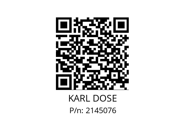   KARL DOSE 2145076